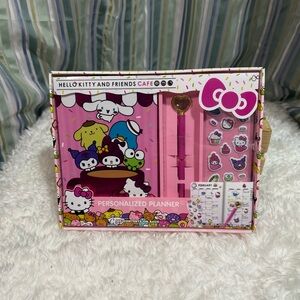 Hello Kitty & Friends Cafe Personalized Planner Puffy Stickers NEW IN BOX